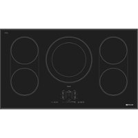 JennAir - 36" Electric Induction Cooktop - Black - Front_Zoom