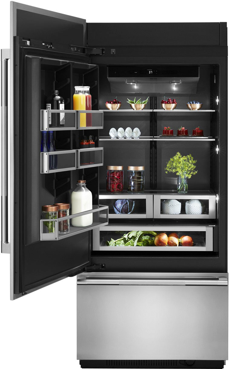 Customer Reviews: JennAir 20.8 Cu. Ft. Bottom-Freezer Built-In ...