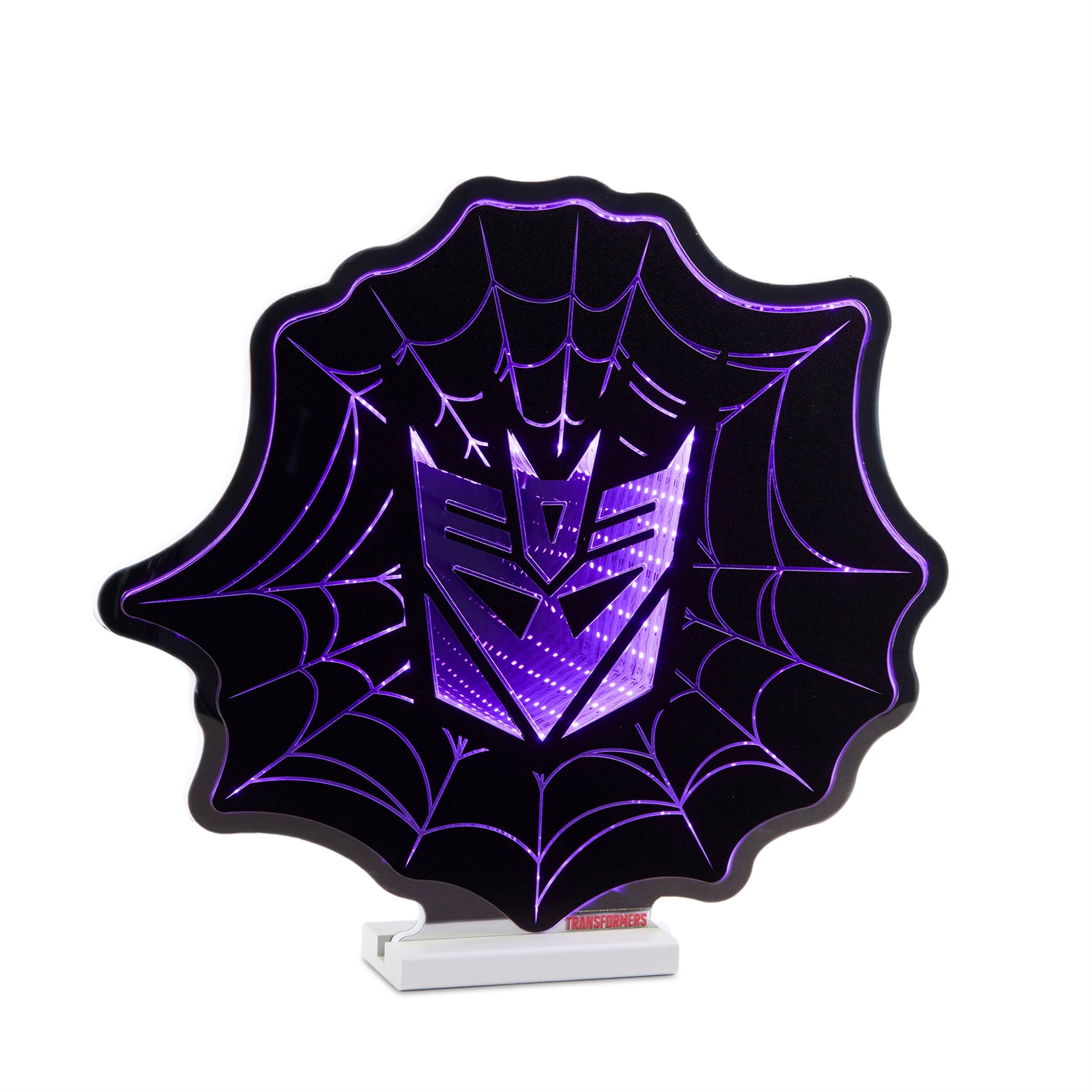 BreeBe - Transformers Decepticon Web Ekkolight 18"H - Purple, Black