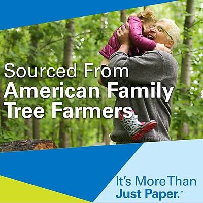 Sourced From American Family Tree Farmers.  
It's More Than Just Paper.
