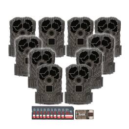 Stealth Cam - Browtine 16MP Trail Camera with 32GB SD Card and Reader (10-Pack)