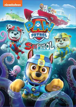 Front. Paw Patrol: Sea Patrol (Steelbook) - DVD.