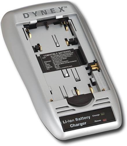 Angle Standard. Dynex® - Lithium-Ion Battery Charger.