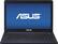 Front Standard. Asus - 14" Laptop - 4GB Memory - 320GB Hard Drive - Black.