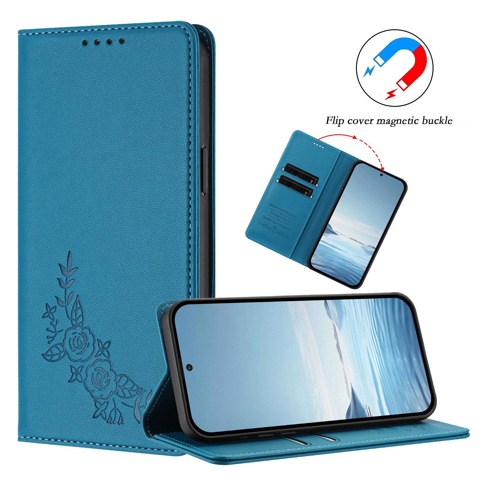 Flip cover magnetic buckle