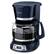 Front. Bella - 12-Cup Programmable Coffee Maker - Ink Blue.