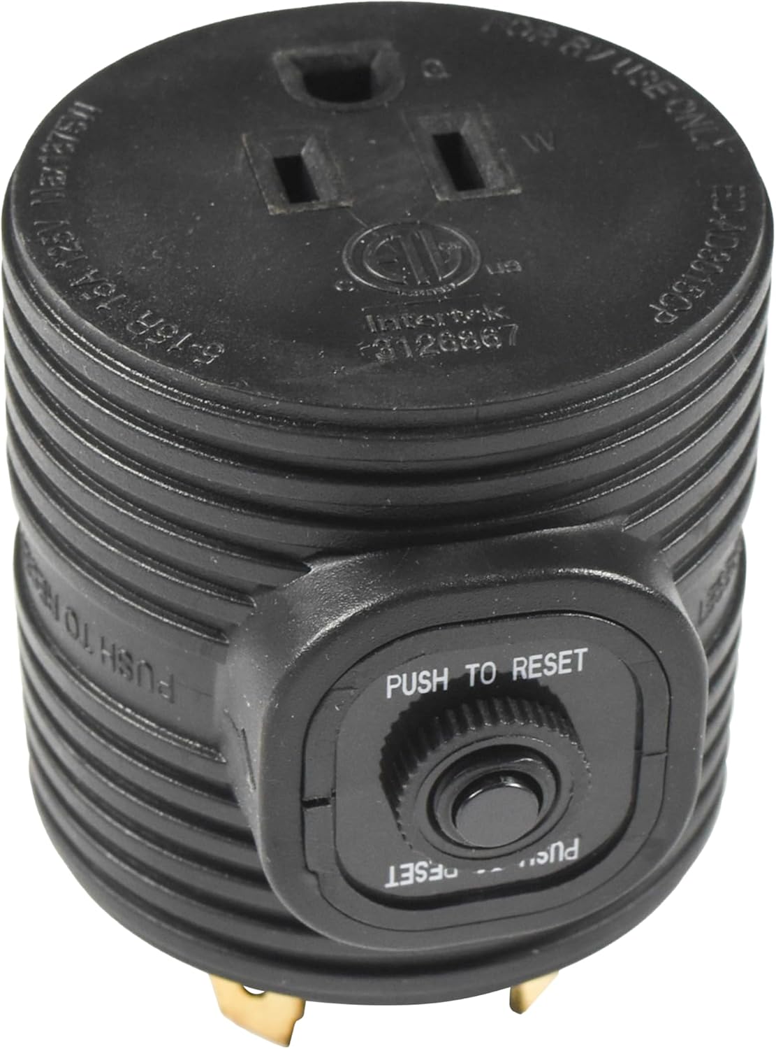 ISIVEN 164.1281 125V Baoryers 164 5-16R a W CID no uS fntertk 6126887 dosuROrS E OL PUSH TO RESET PUSH RESET