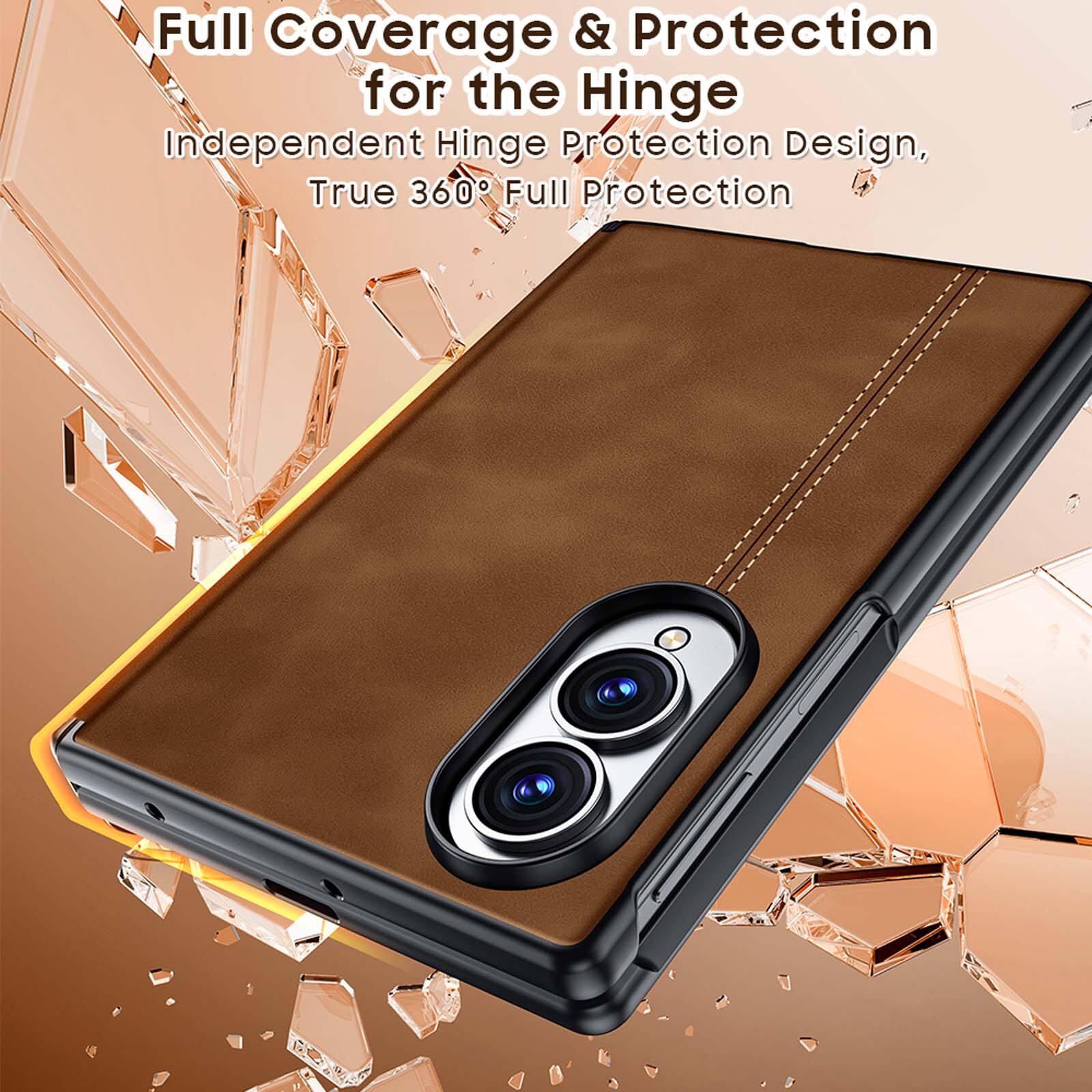Full Coverage & Protection for the Hinge  
Independent Hinge Protection Design, True 360° Full Protection