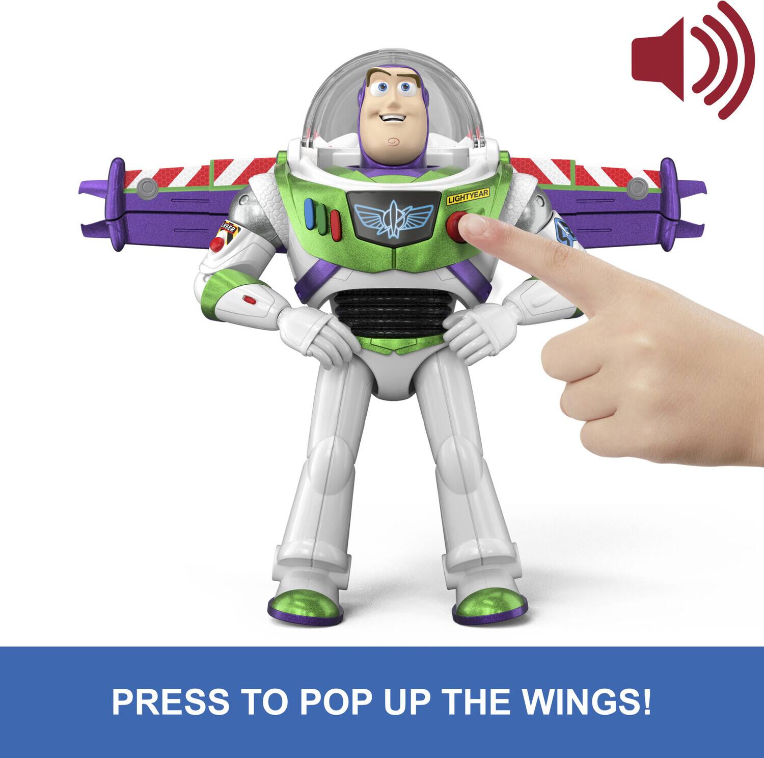 Press to pop up the wings!