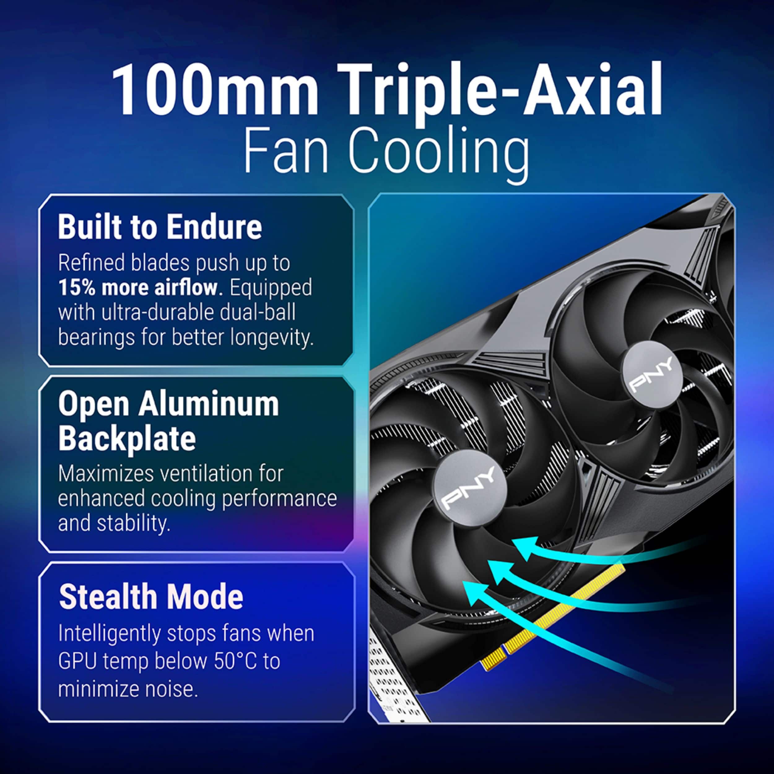 PNY GeForce RTX 5080 16GB OC GDDR7 PCI Express 5.0 Graphics Card