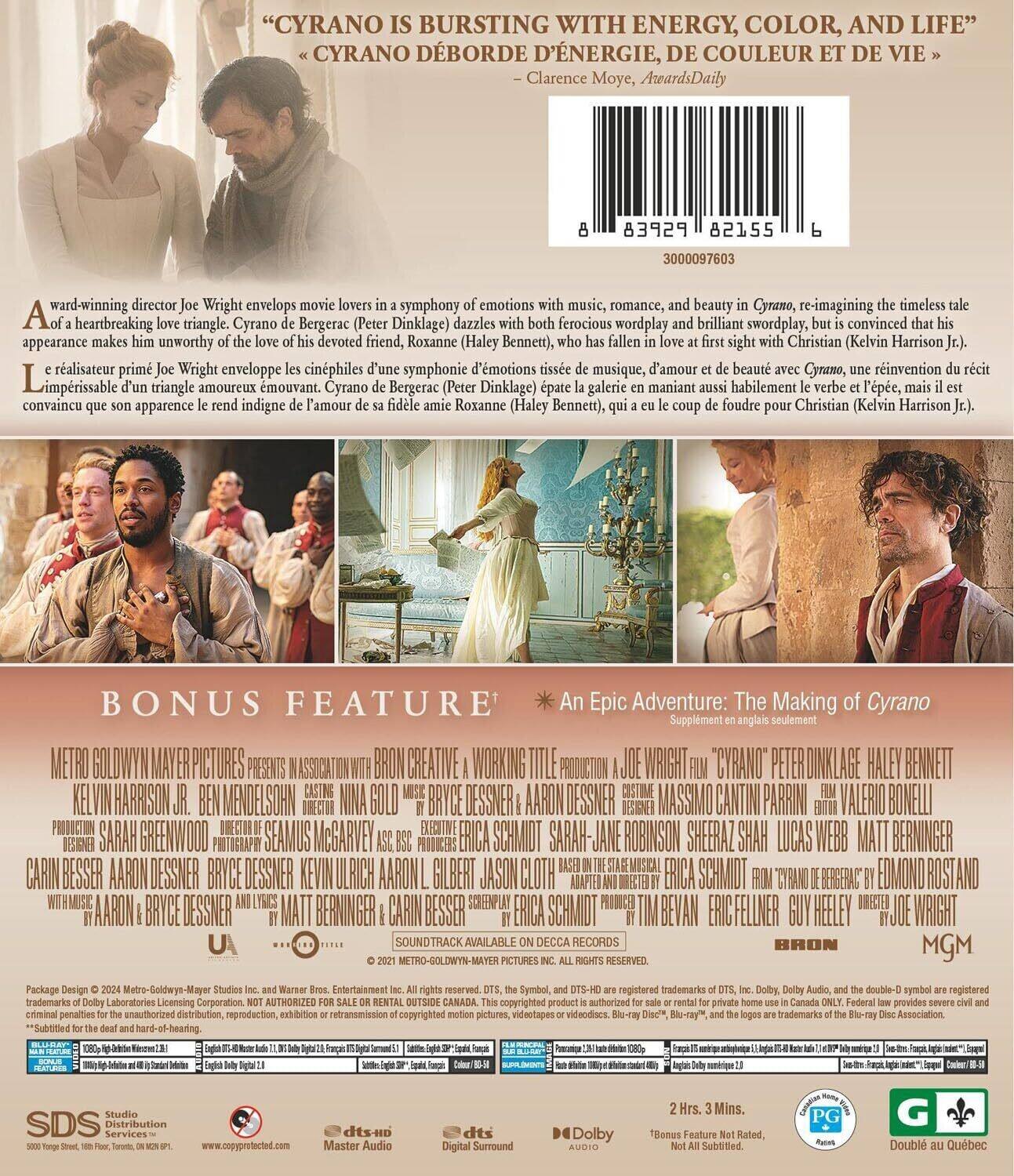 Alt View 1. Cyrano   - BLU-RAY.