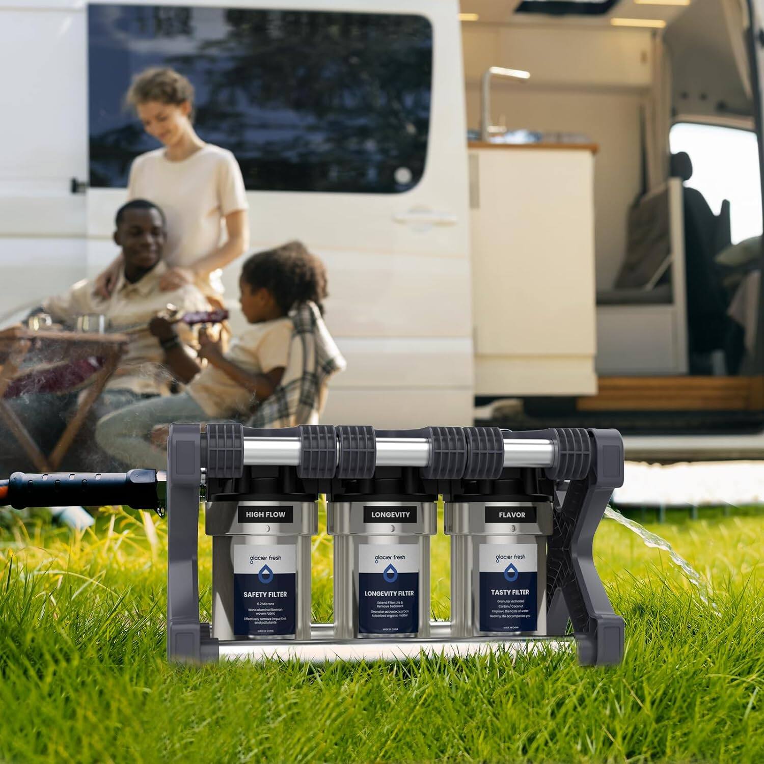 HIGH FLOW  
LONGEVITY  
FLAVOR  

SAFETY FILTER  
LONGEVITY FILTER  
TASTY FILTER