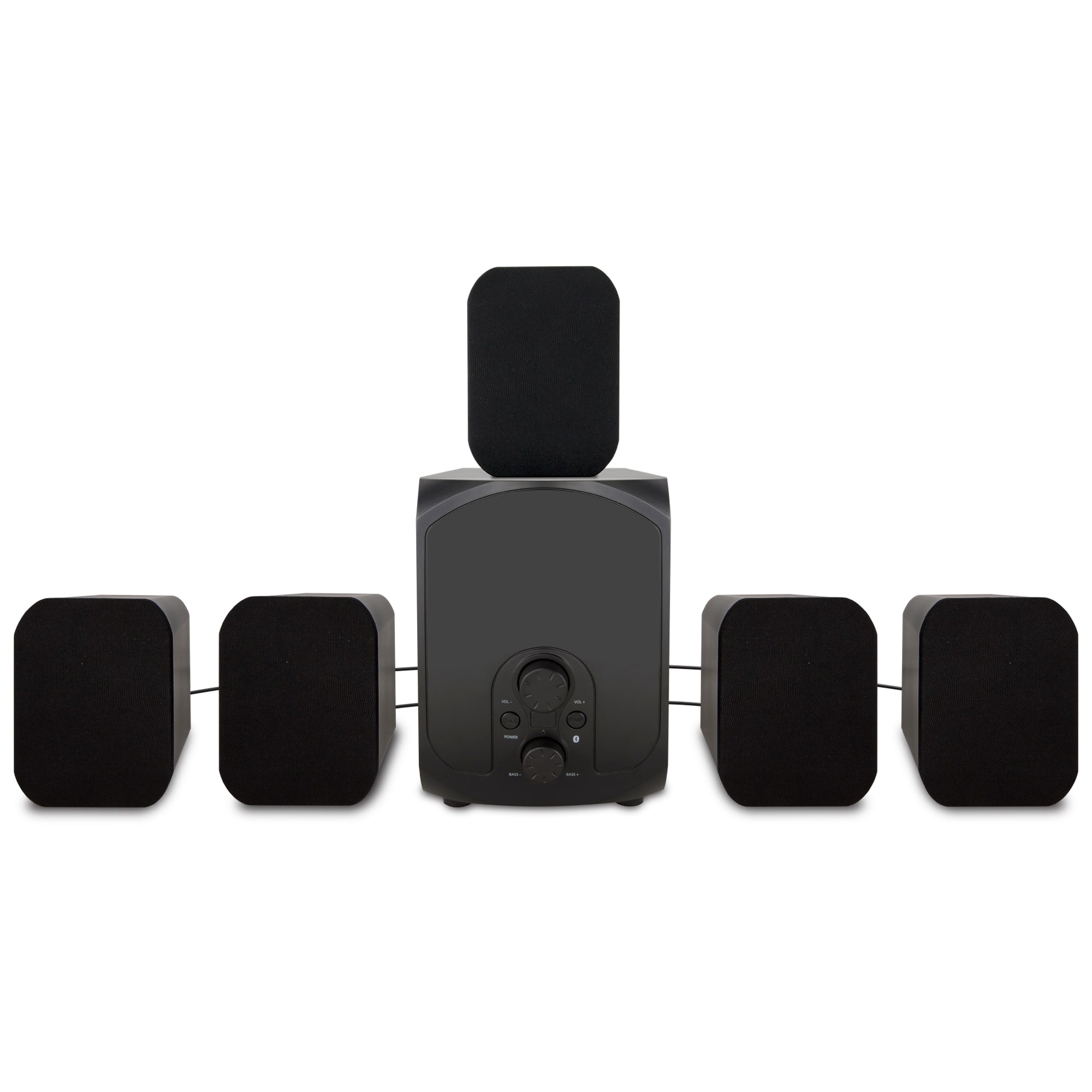 iLive - Bluetooth 5.1 Ch. Home Music System - Black
