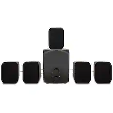 Front. iLive - Bluetooth 5.1 Ch. Home Music System - Black.
