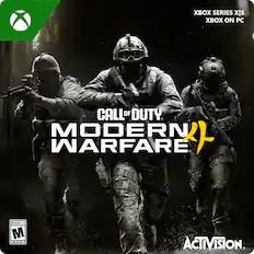 XBOX SERIES X|S
XBOX ON PC
CALL OF DUTY MODERN WARFARE
MATURE 17+ M ESRB
ACTIVISION