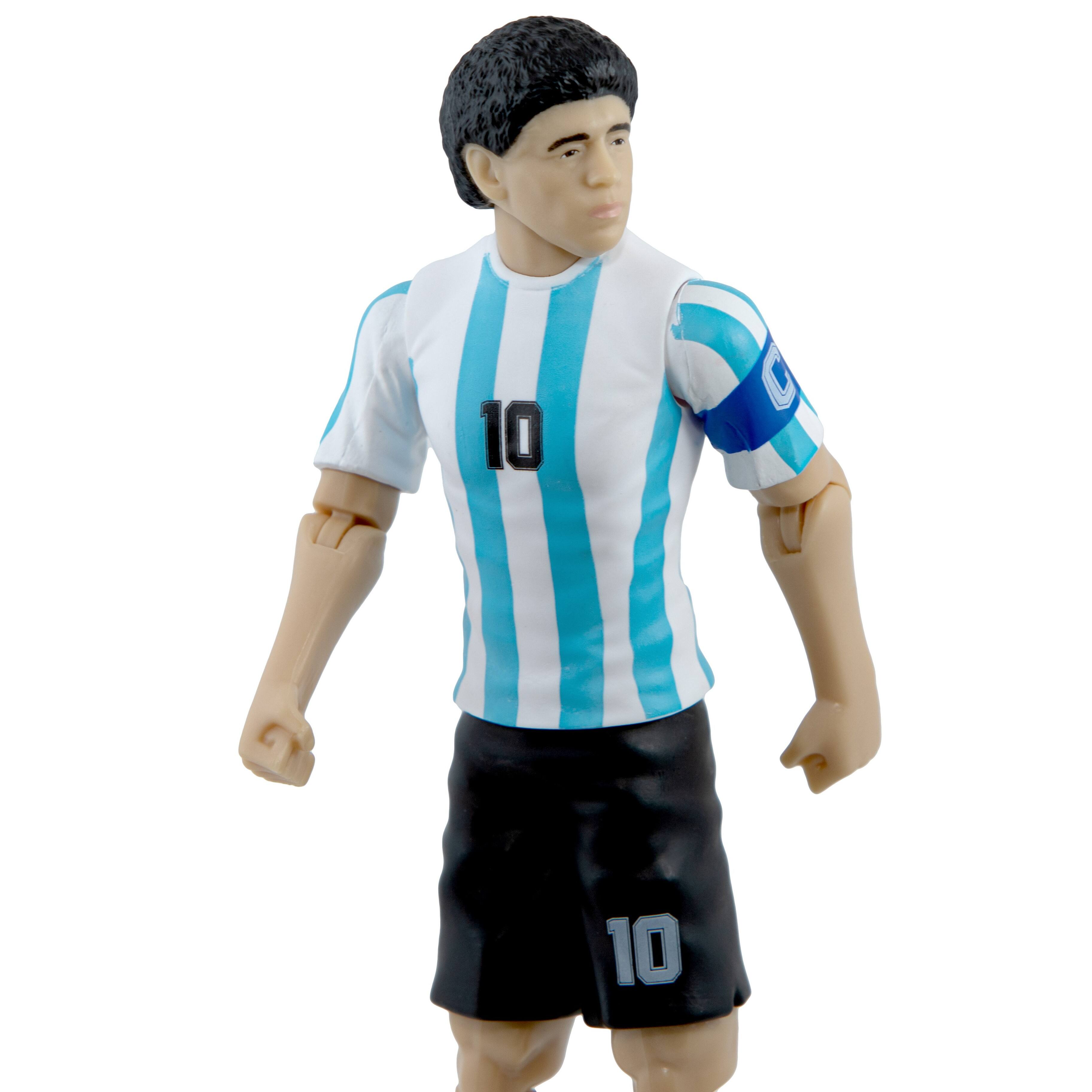 Alt View 3. Banbo Toys - Banbo Toys SOCKERS Legends Argentina Diego Maradona 8" Collectible Soccer Action Figure.