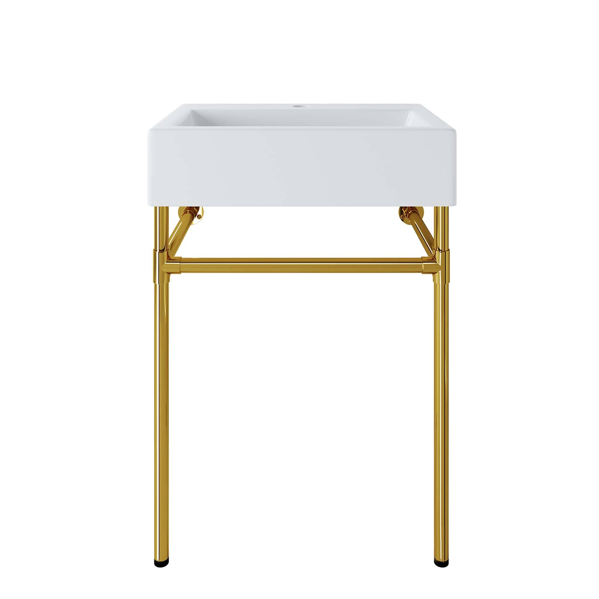 Gold White