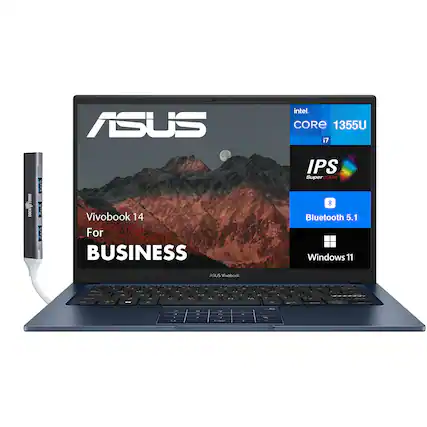 ASUS Intel Core i7 1355U
Vivobook 14 For Business
IPS SuperClear
Bluetooth 5.1
Windows 11