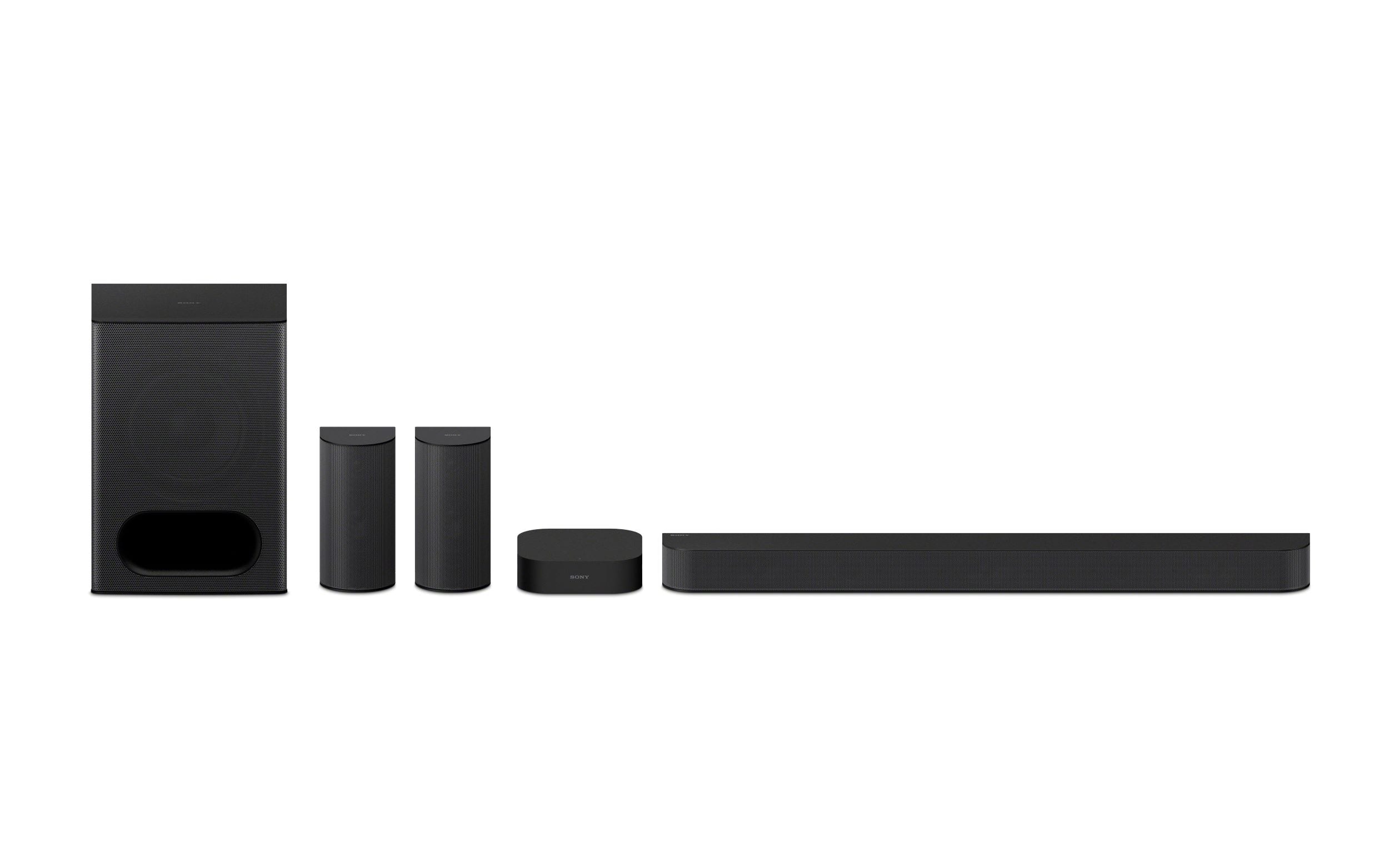 Angle. Sony - Sony BRAVIA Theater System 6, 5.1ch with subwoofer, Dolby Atmos/DTS:X compatible - Black.