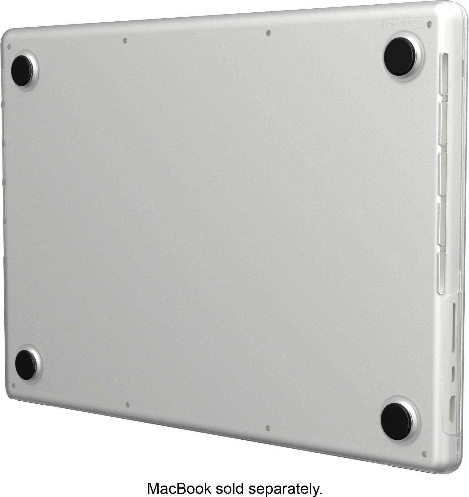 The text on the image reads "MacBook sold separately."