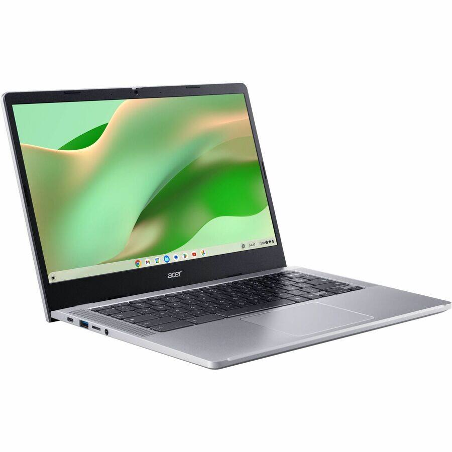 Alt View 7. Acer - Acer Chromebook 314 CB314-4HT CB314-4HT-38SL 14" Touchscreen Chromebook - Full HD - Intel Core i3 i3-N305 - 8 GB - 128 - Silver.