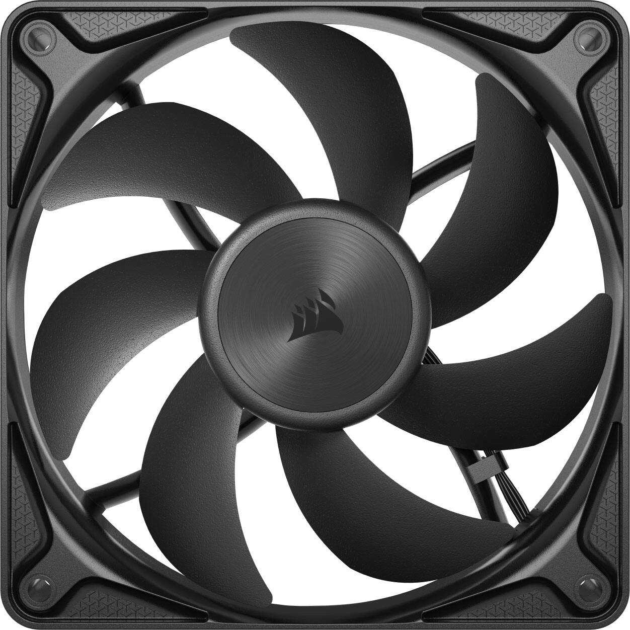 Back. CORSAIR - CORSAIR RS120 II 120mm PWM Fan - Black.