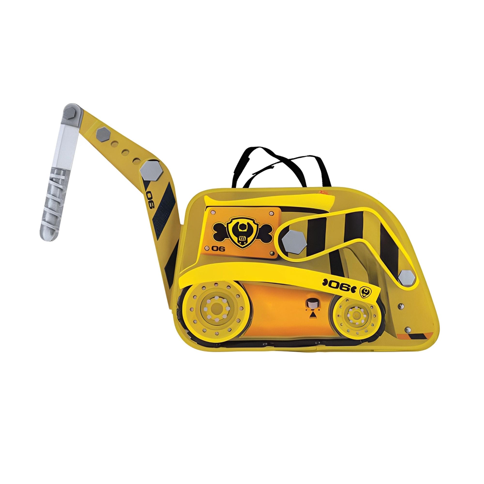 Alt View 2. Disguise - PAW Patrol Rubble Bulldozer Pop Out Child Costume | One Size Up to Size 6 - Yellow.