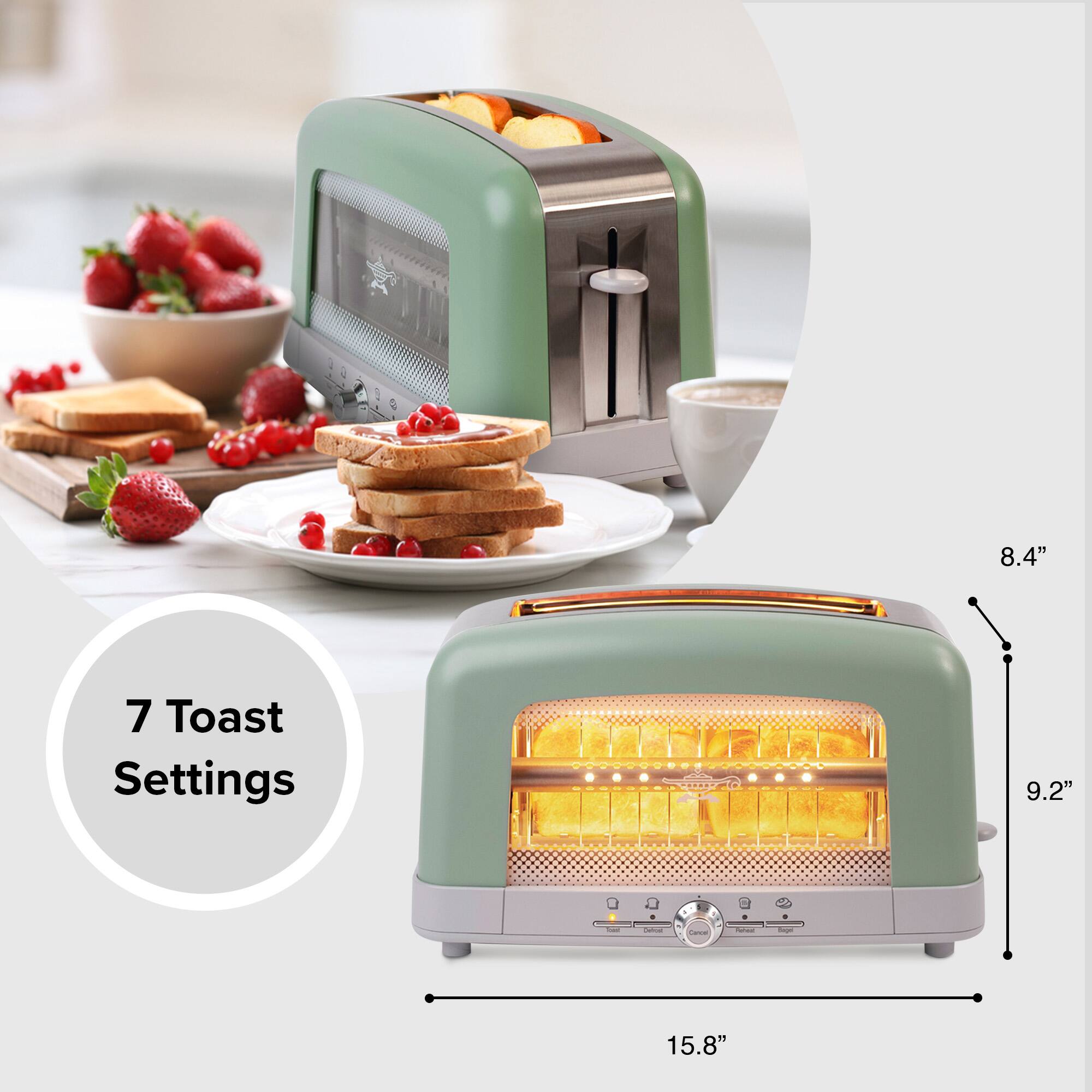 7 Toast Settings

8.4" x 9.2" x 15.8"