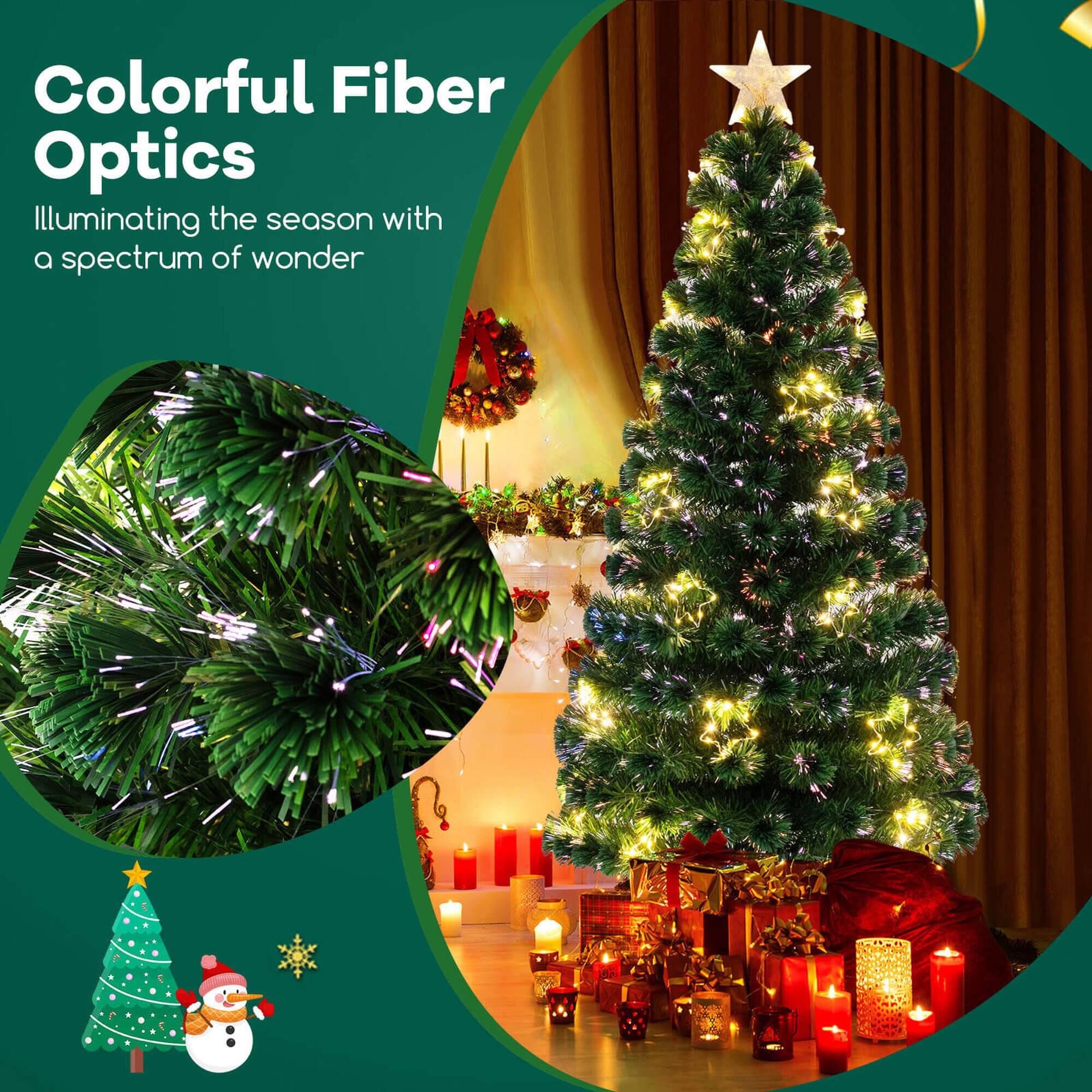 Colorful Fiber Optics  
Illuminating the season with a spectrum of wonder