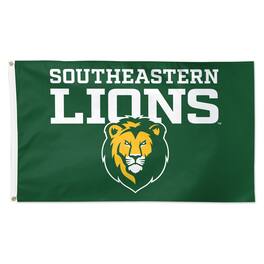 WinCraft - Southeastern Louisiana Lions 3' x 5' Single-Sided Deluxe Primary Team Logo Flag - Multicolor