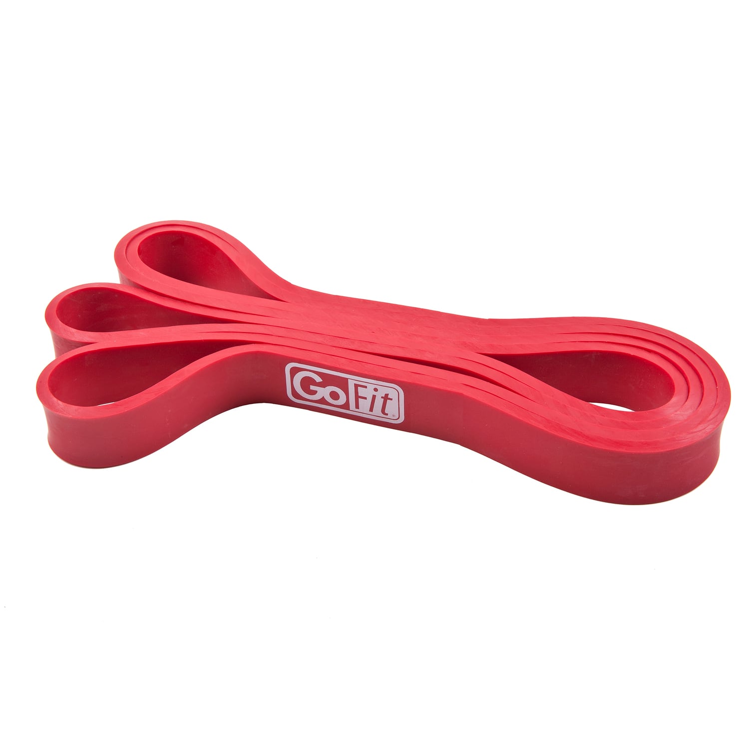 GoFit - Super Band fitness resistance band - Red