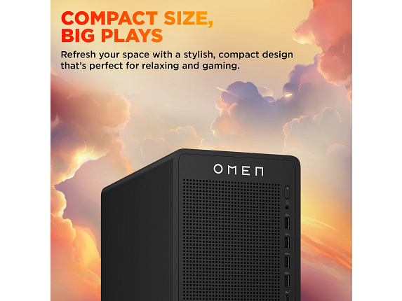 COMPACT SIZE, BIG PLAYS  
Refresh your space with a stylish, compact design that's perfect for relaxing and gaming.