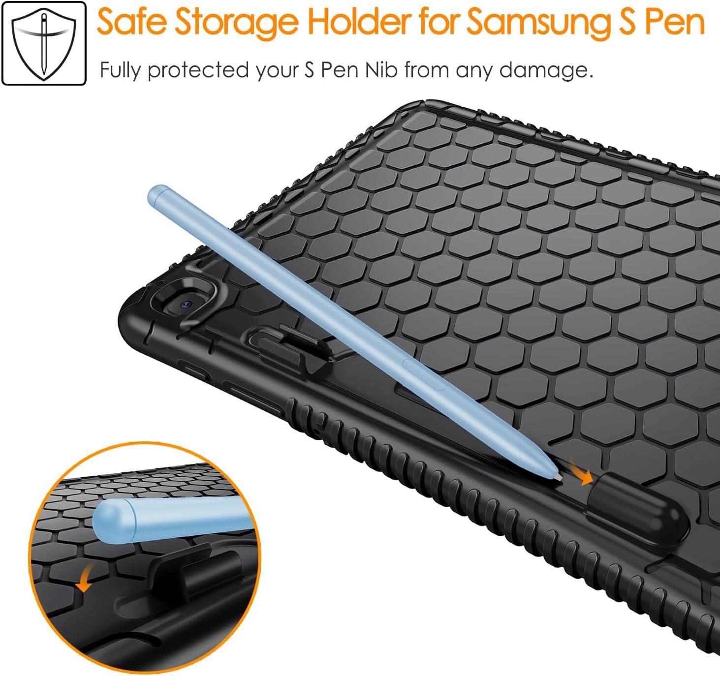 Safe Storage Holder for Samsung S Pen  
Fully protected your S Pen Nib from any damage.