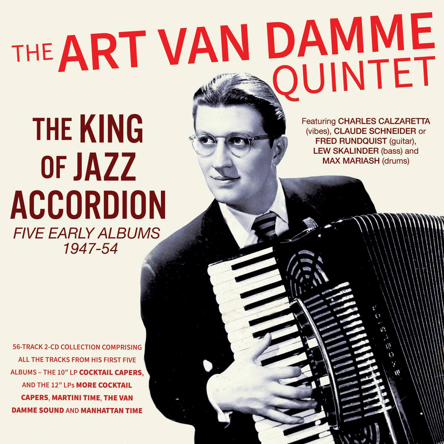 Art Van Damme The King Of Jazz Accordion: Five Early Albums 1947 54 ...