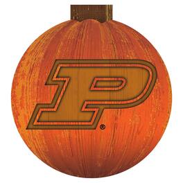 Fan Creations - Purdue Boilermakers 12'' Pumpkin Sign - Orange