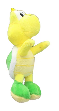 Front. Super Mario Bros. - Super Mario Bros. Nintendo Villains 7" Plush: Koopa Troopa - Yellow.