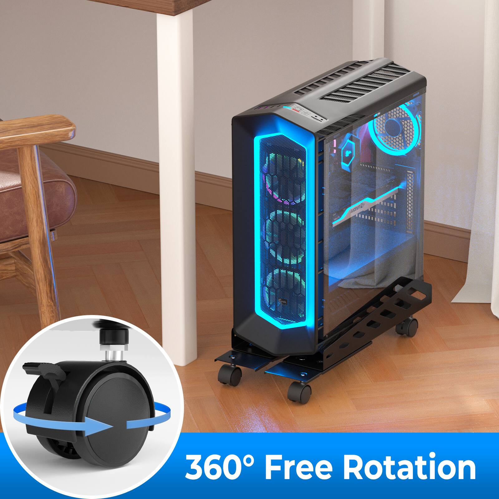 360° Free Rotation