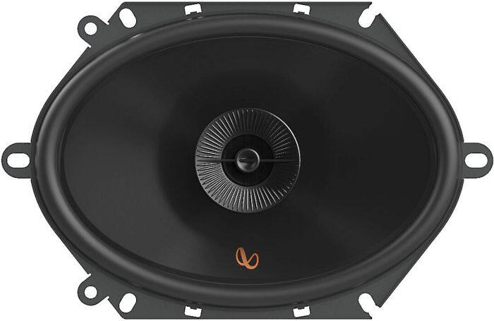 Left. Infinity - INFINITY PR683F 6”x 8” 2-way Custom-Fit Multi-Element Speaker - Black.