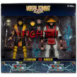 McFarlane Toys - McFarlane Toys: Mortal Kombat Klassic: Scorpion vs Raiden - 7" Figure