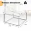 Product Dimension: 210 LBS, 16" x 26" x 26" x 27.5"
