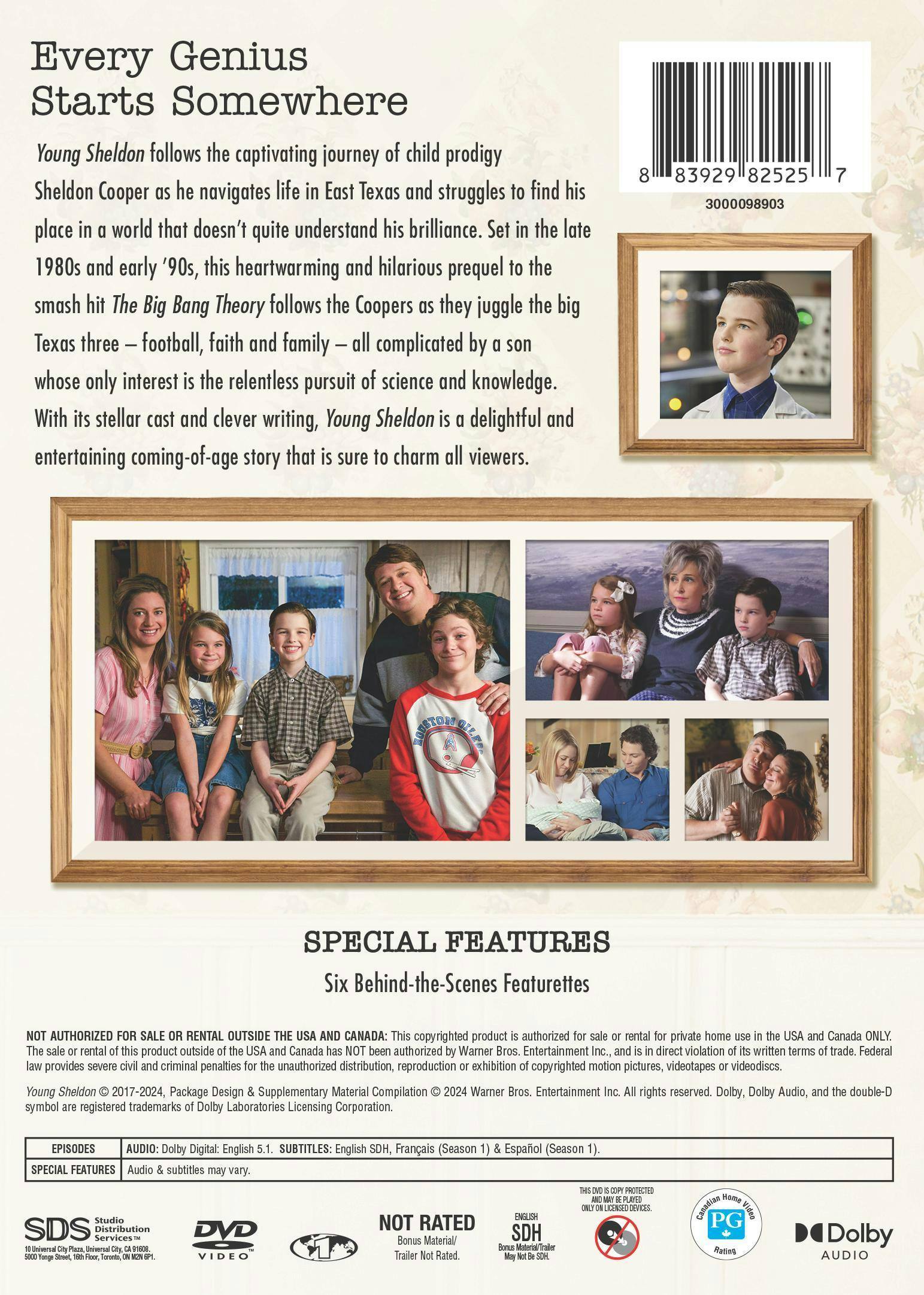 Back. Young Sheldon: The Complete Series [DVD].