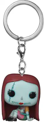 Funko - POP! KEYCHAIN: The Nightmare Before Christmas - Sally Sewing - COLLECTABLES - Multicolor