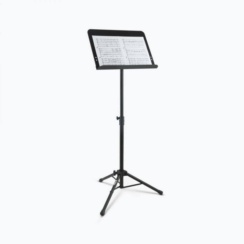 Alt View 3. On Stage Stands - On-Stage SM7211B Professional Grade Folding Orchestral Sheet Music Stand, Black - Black.