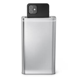 simplehuman - Cleanstation Phone Sanitizer with UV-C Light - Brushed Stainless Steel