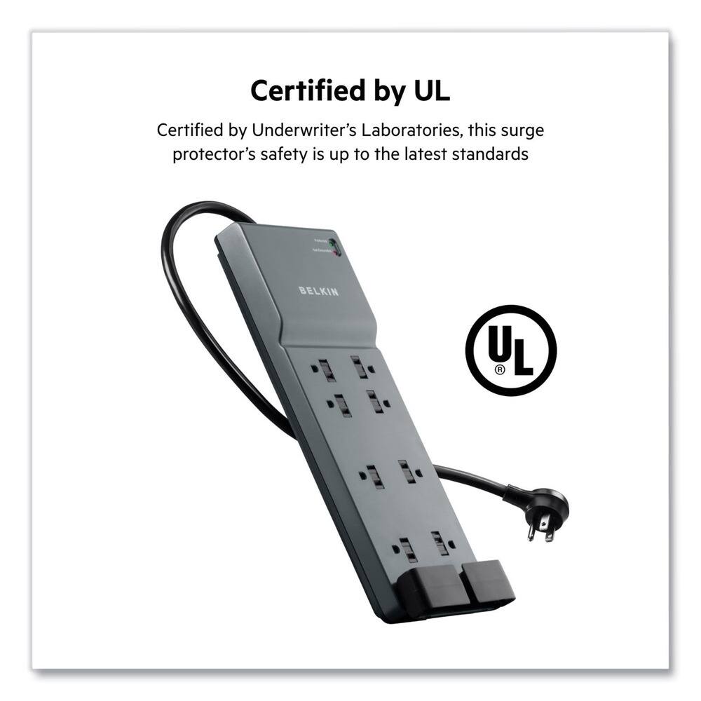 Certified by UL

Certified by Underwriter's Laboratories, this surge protector's safety is up to the latest standards