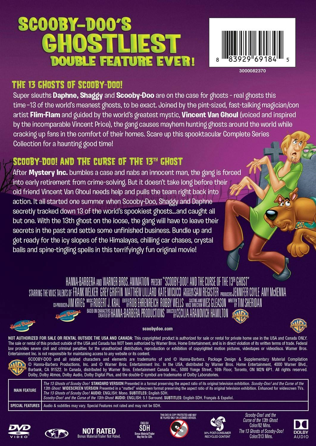 Back. Scooby-Doo and the Saga of the 13th Ghost (DVD Double Feature) [DVD].