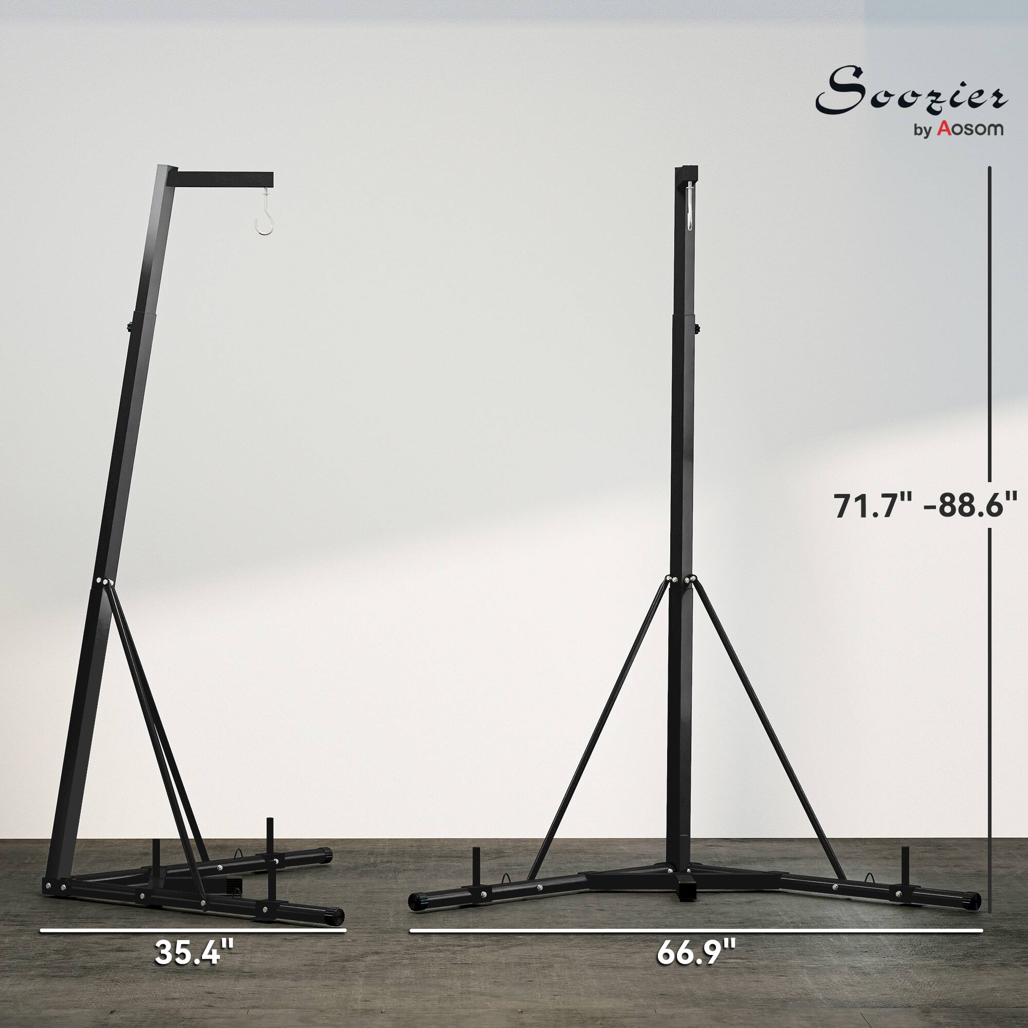 Scozier by Aosom  
71.7" - 88.6"  
35.4"  
66.9"