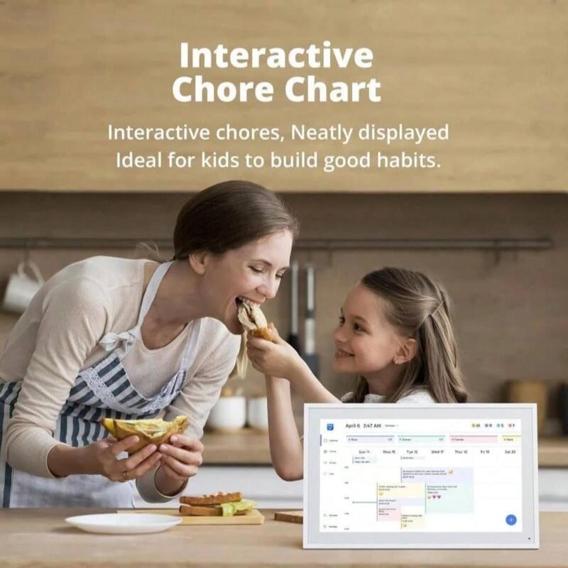 Interactive Chore Chart

Interactive chores, Neatly displayed  
Ideal for kids to build good habits.  

April 24, 7 AM