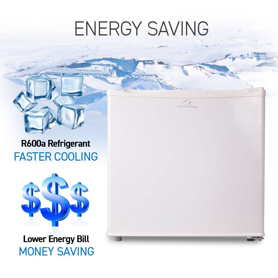 ENERGY SAVING

R600a Refrigerant  
FASTER COOLING

Lower Energy Bill  
MONEY SAVING