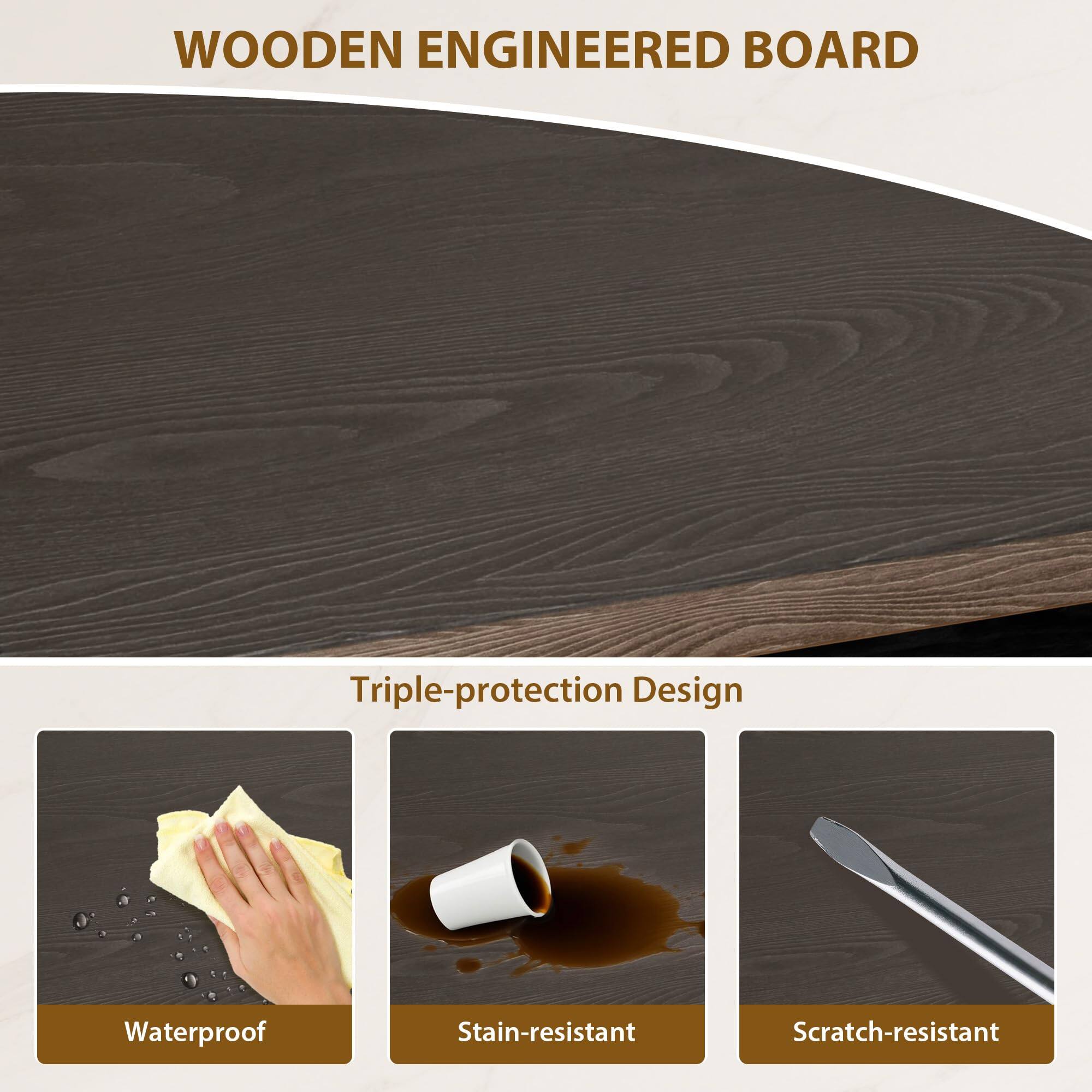 WOODEN ENGINEERED BOARD

Triple-protection Design

Waterproof

Stain-resistant

Scratch-resistant
